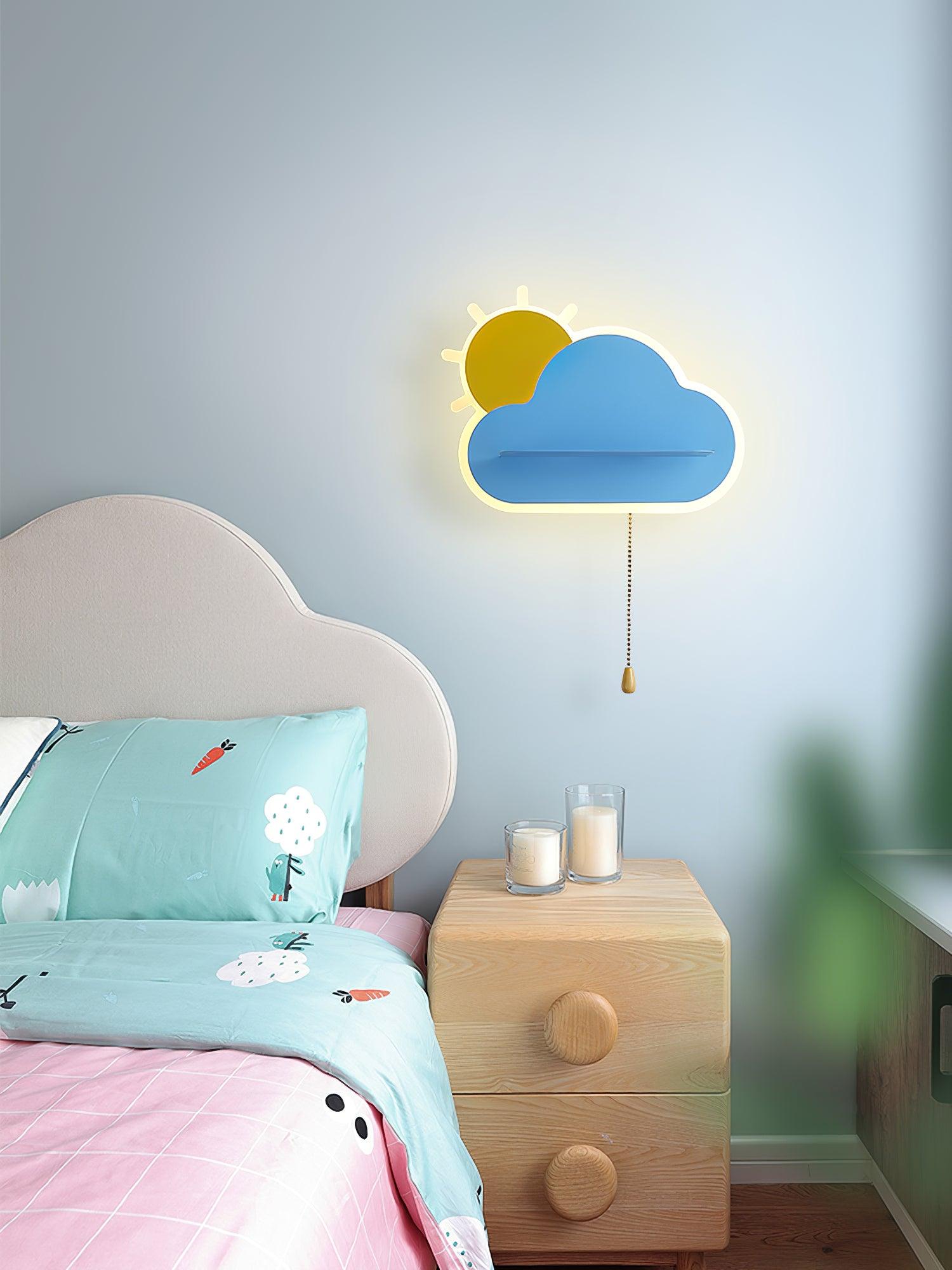Cura Dreamier Cloud Art Wall Lamp-Neutral Decor