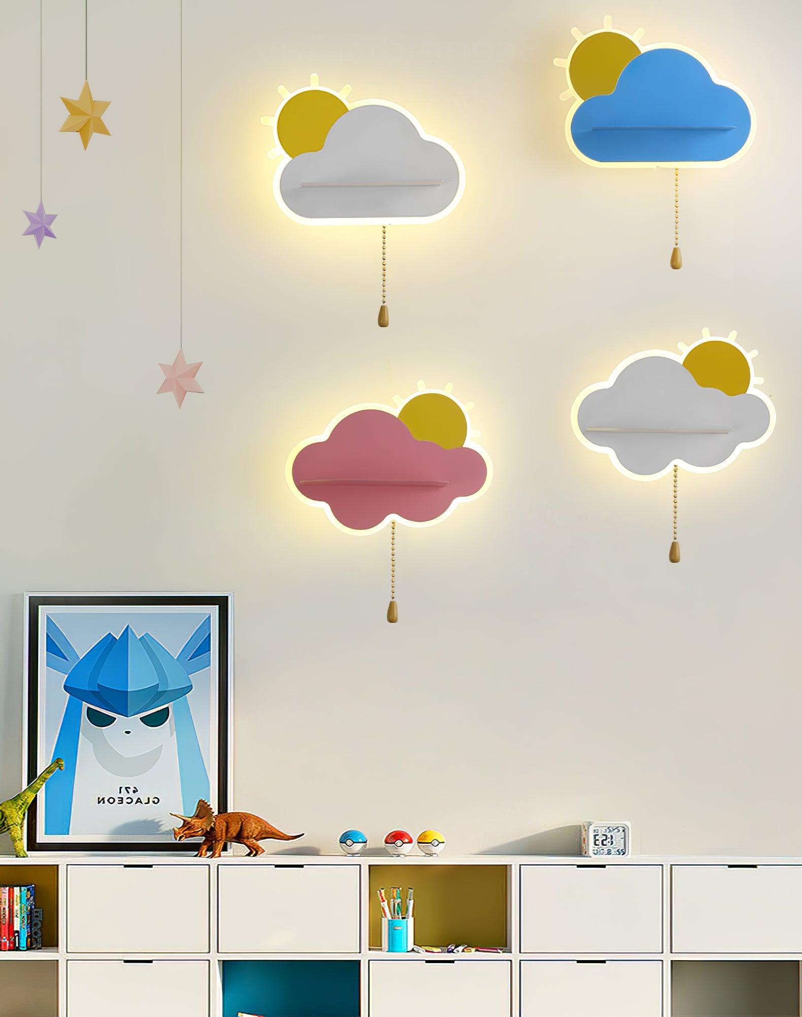 Cura Dreamier Cloud Art Wall Lamp-Neutral Decor