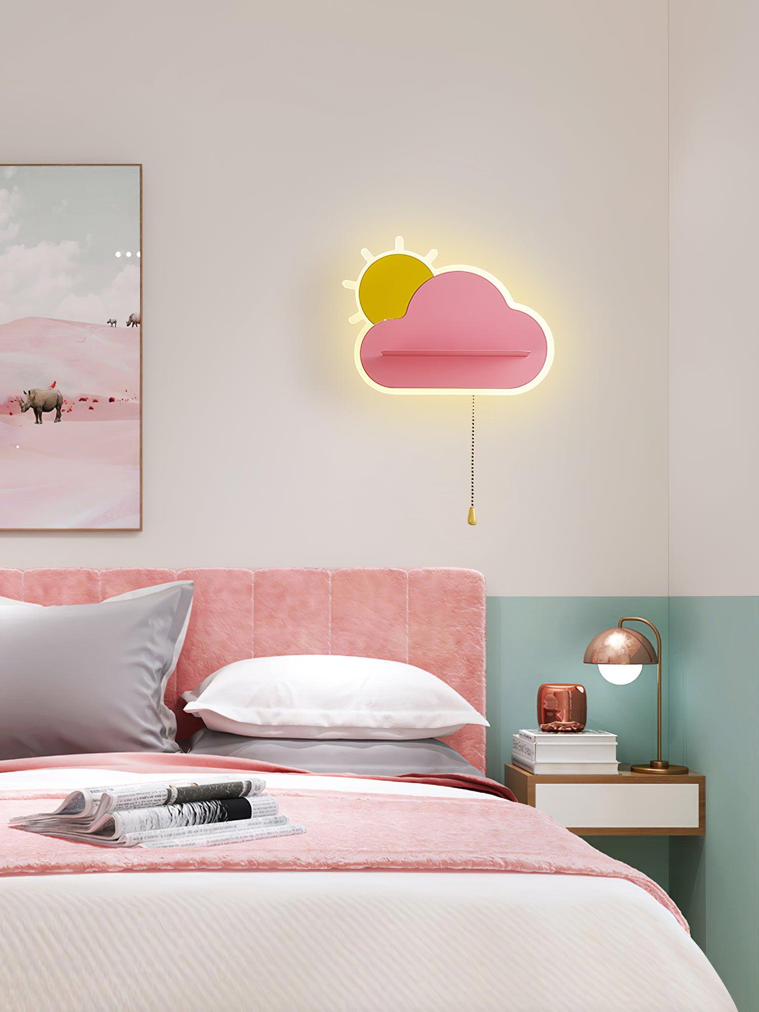 Cura Dreamier Cloud Art Wall Lamp-Neutral Decor