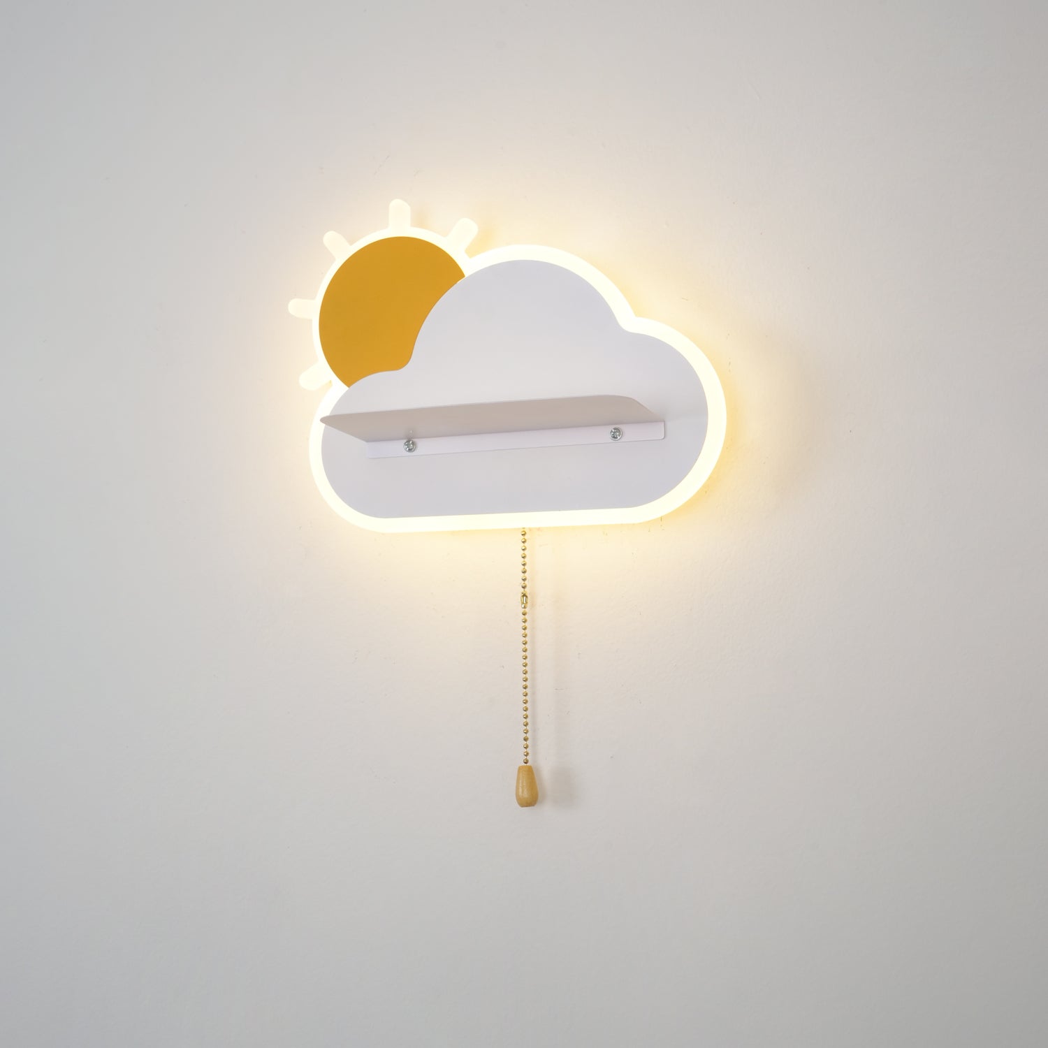 Cura Dreamier Cloud Art Wall Lamp-Neutral Decor