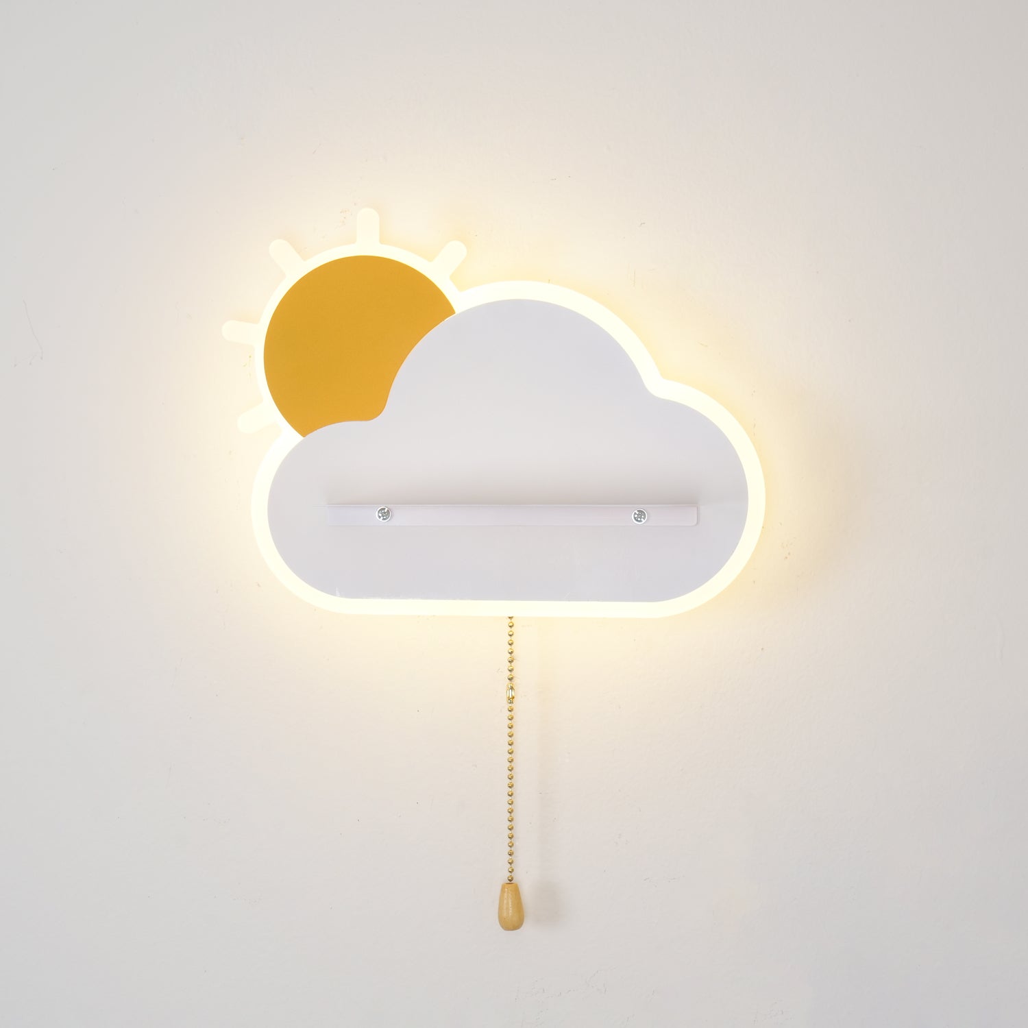 Cura Dreamier Cloud Art Wall Lamp-Neutral Decor