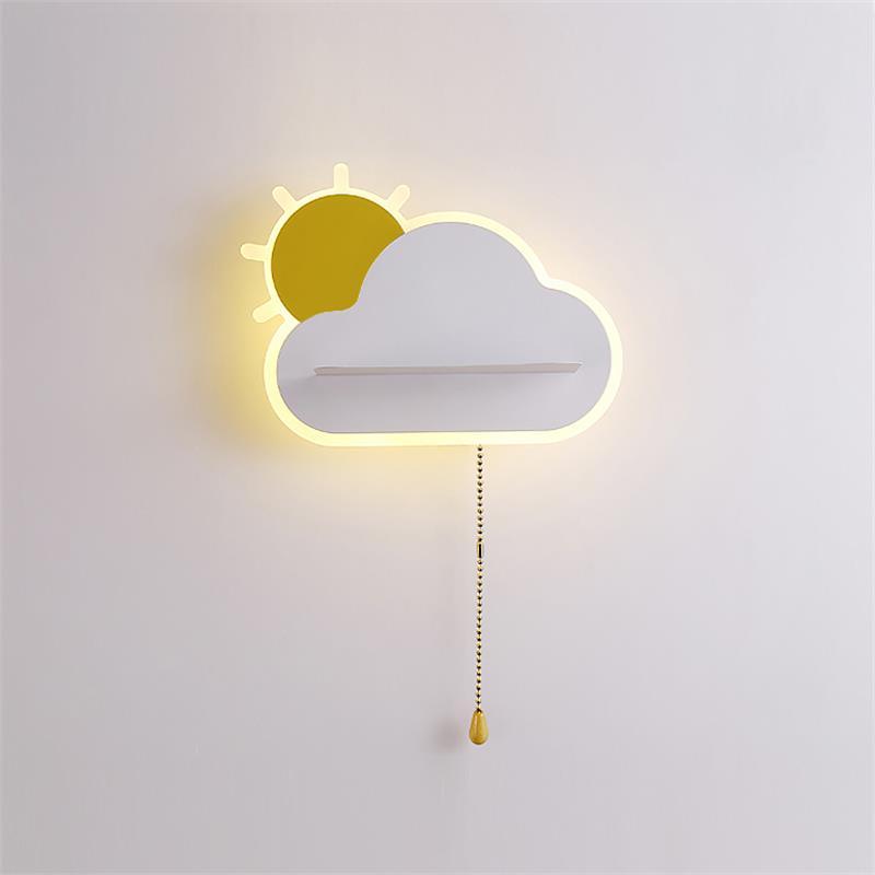 Cura Dreamier Cloud Art Wall Lamp-Neutral Decor
