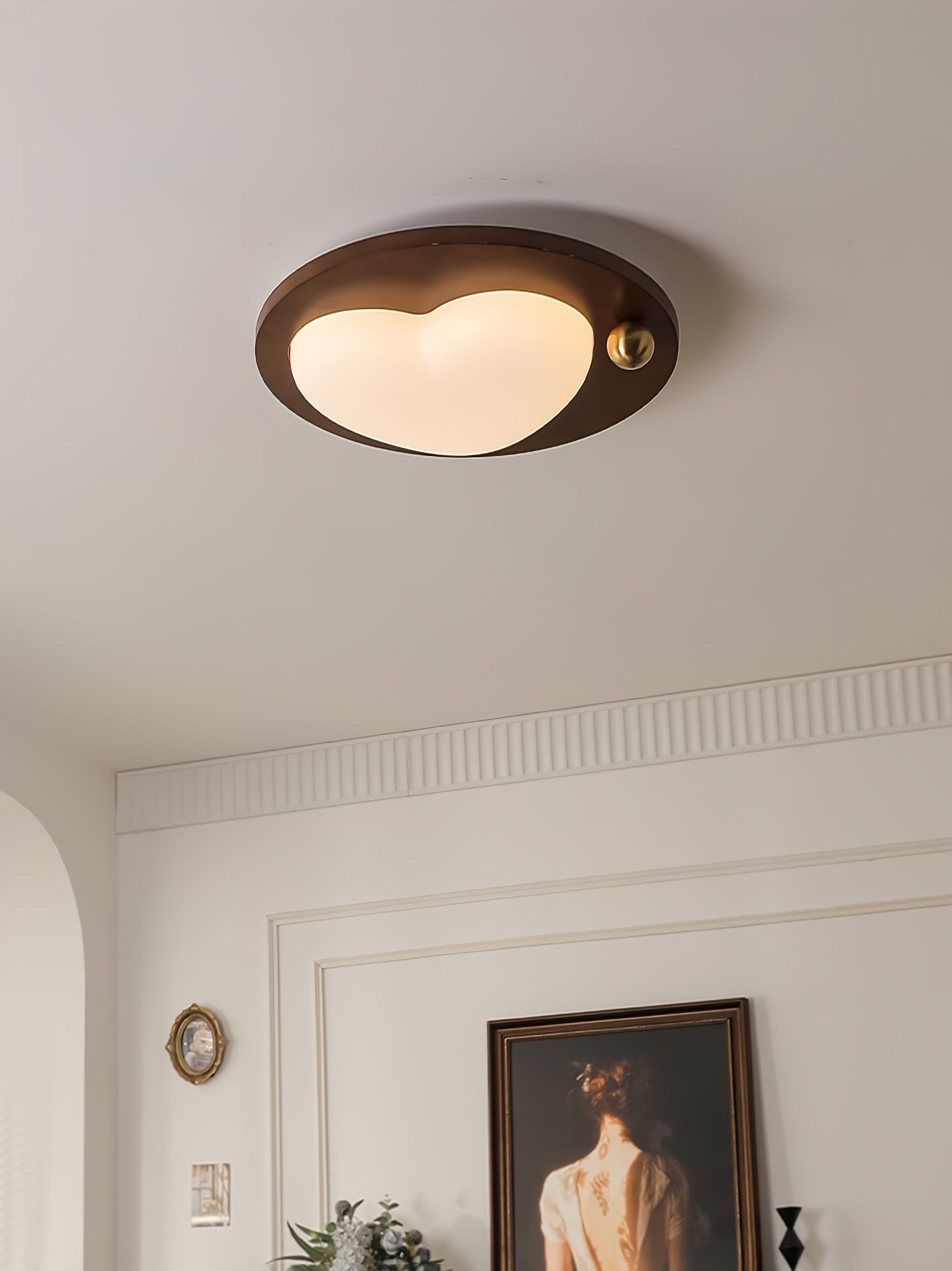 Ivaren Premium Nordic Art Wood Ceiling Light-Neutral Decor