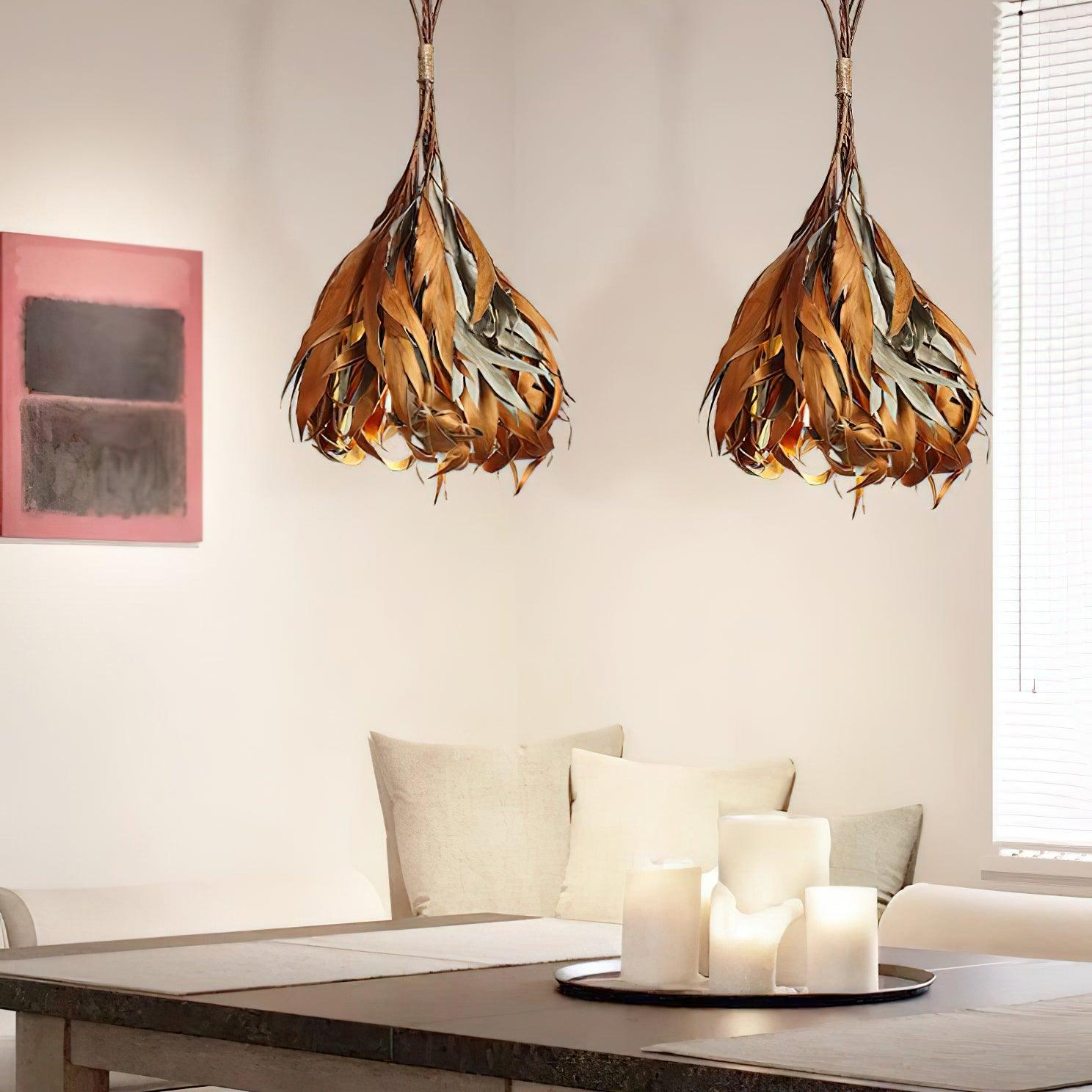 Lirien Nature Pendant Lamp-Neutral Decor