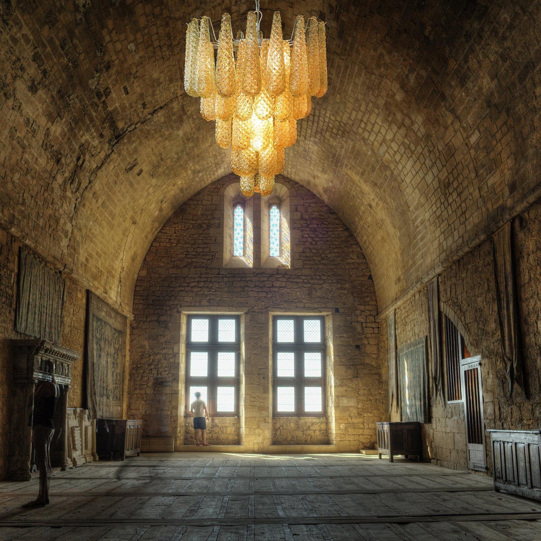Citrine Chandelier