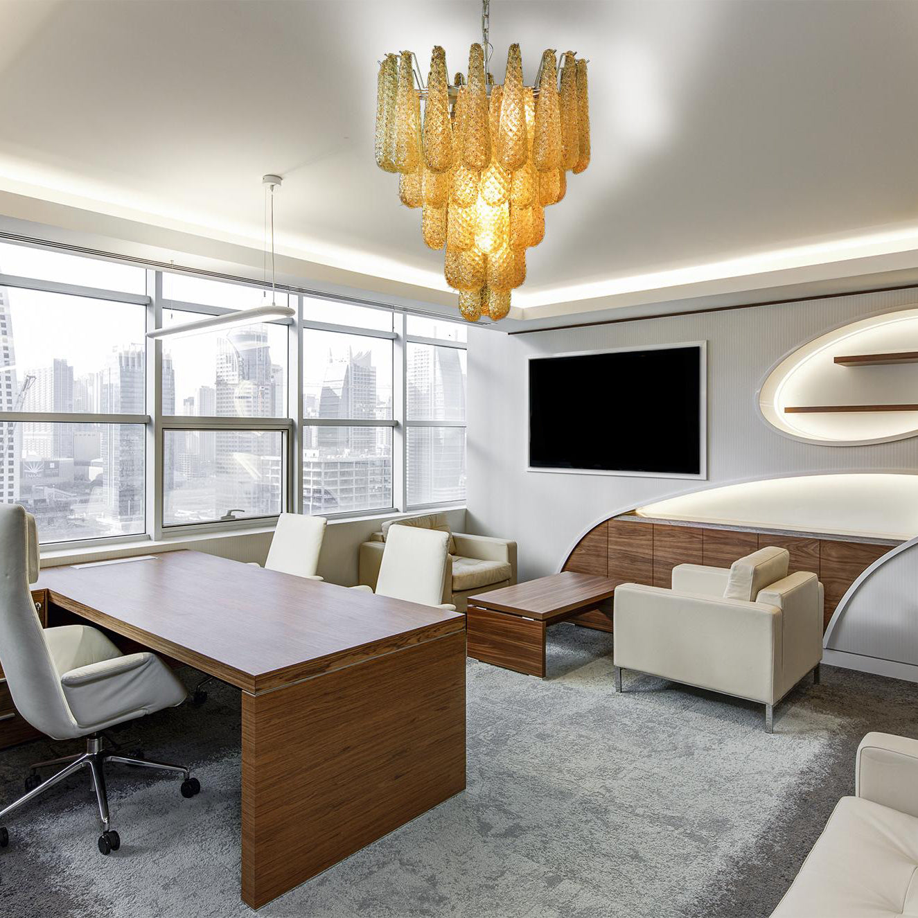 Citrine Chandelier