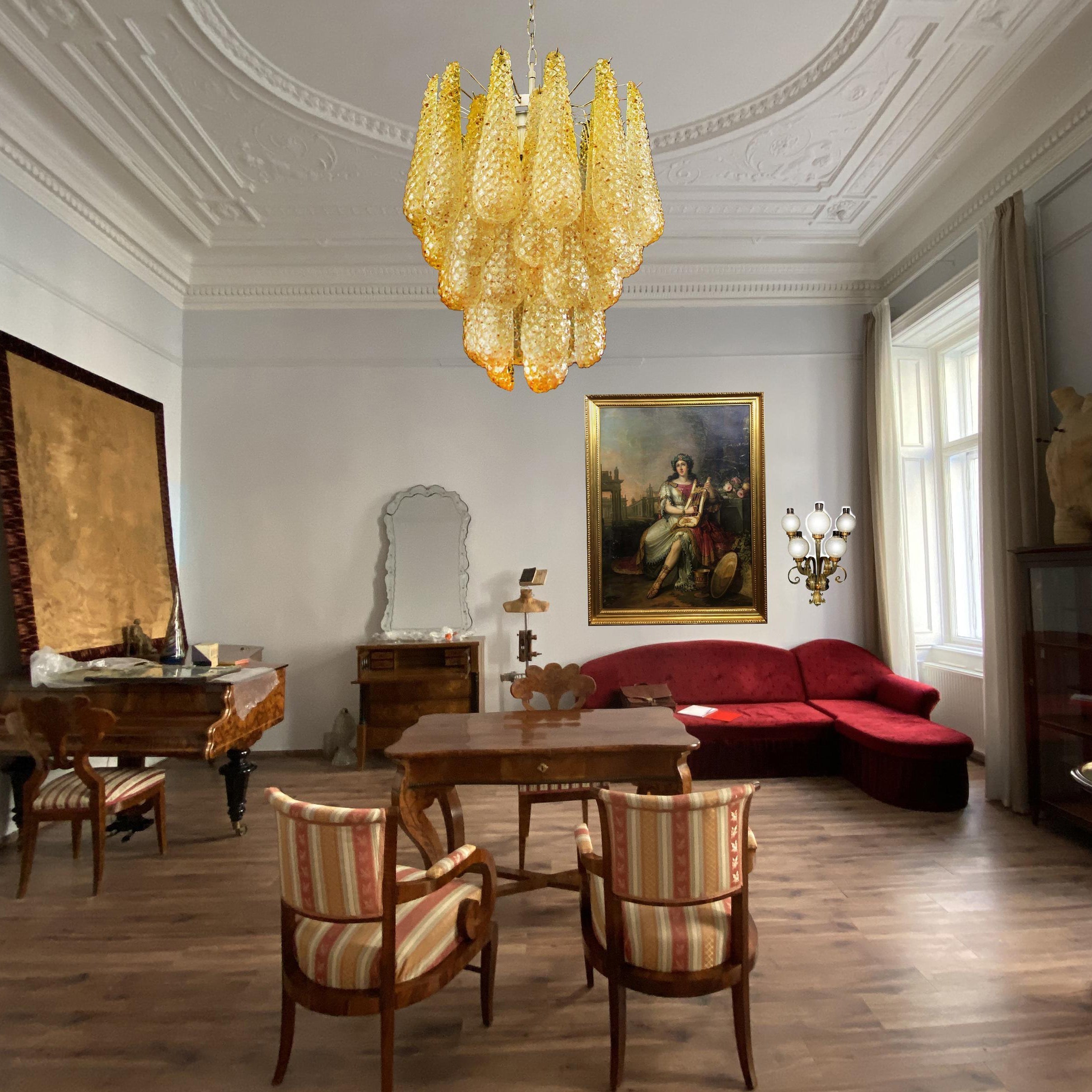 Citrine Chandelier