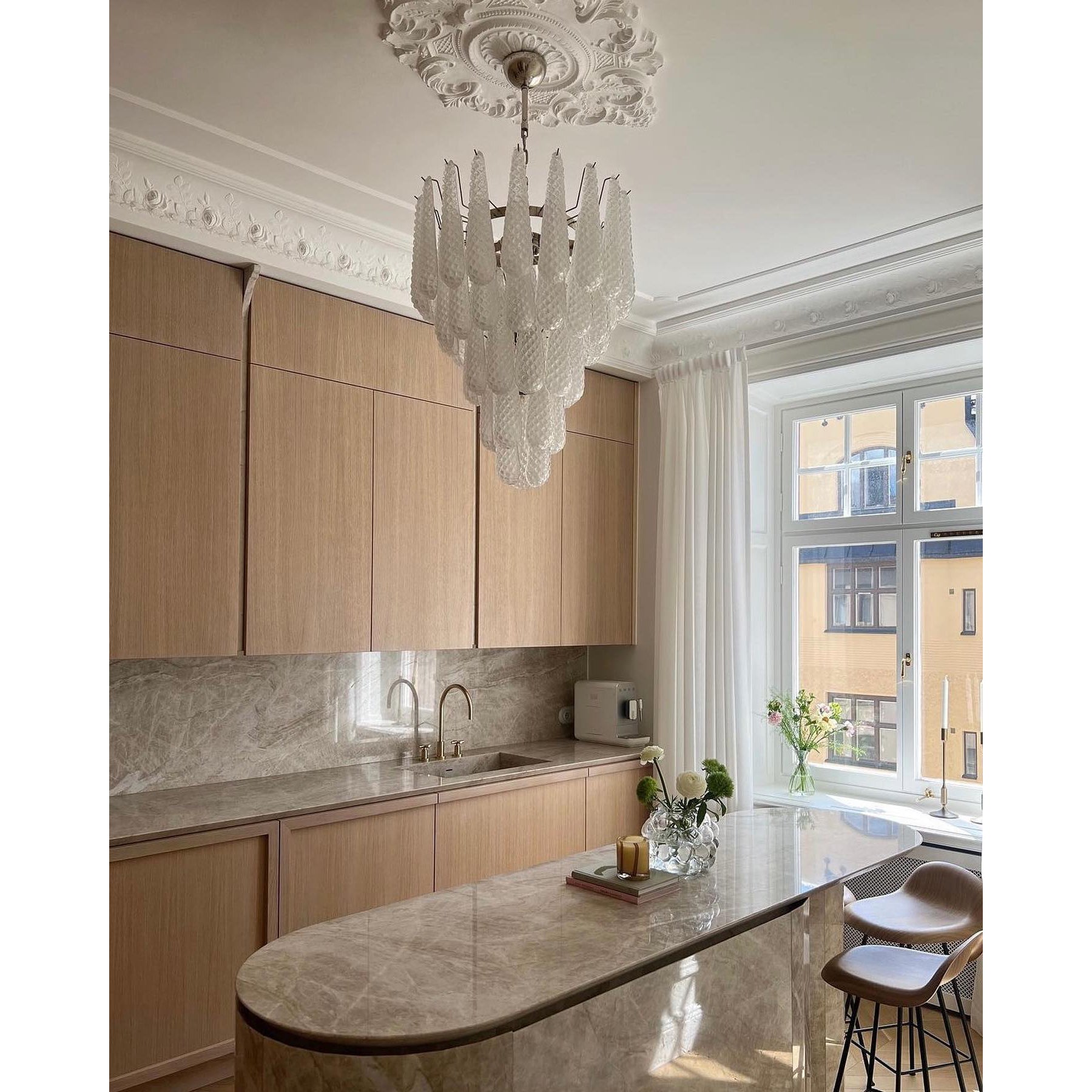 Citrine Chandelier