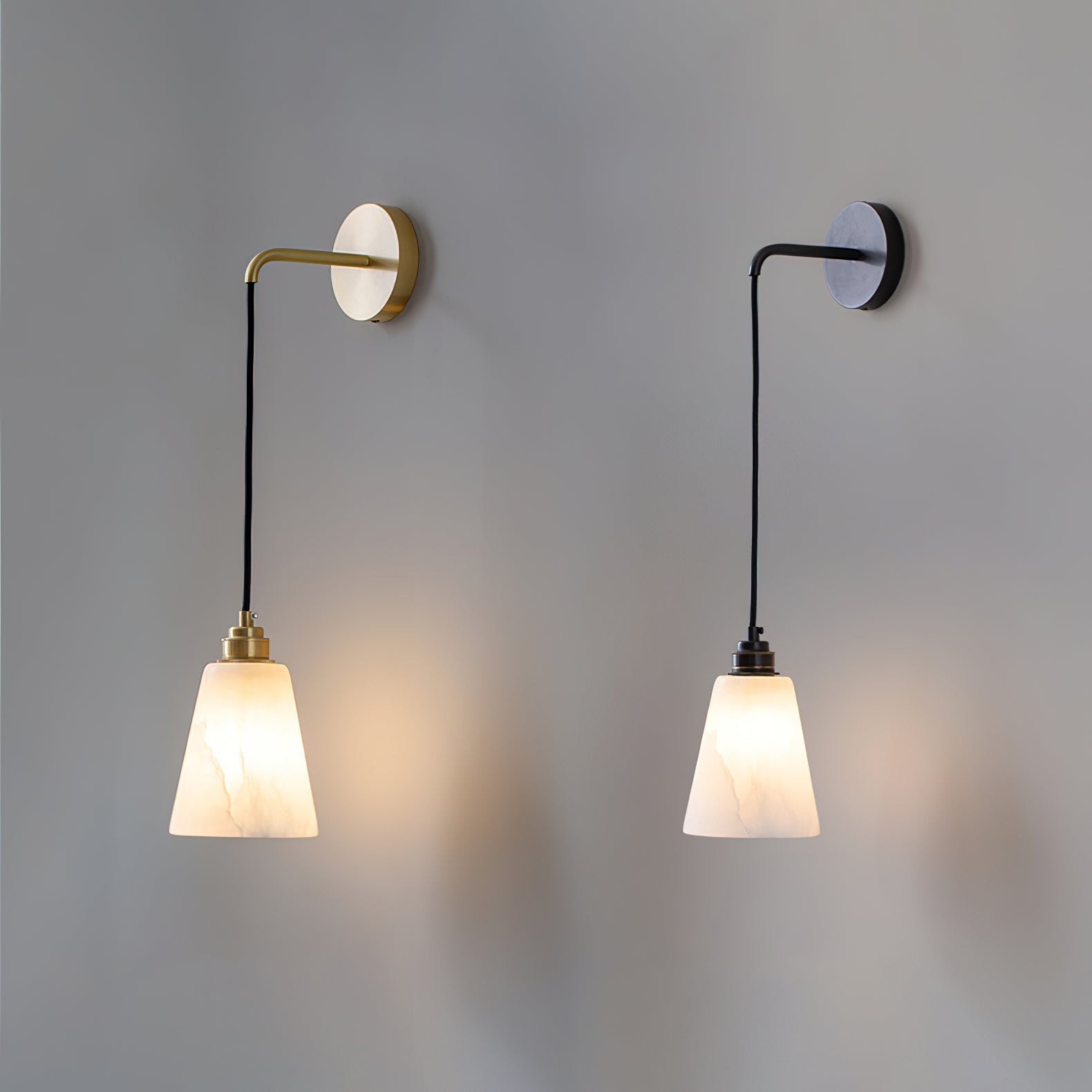Yarlan Alabaster Wall Pendant Light-Neutral Decor
