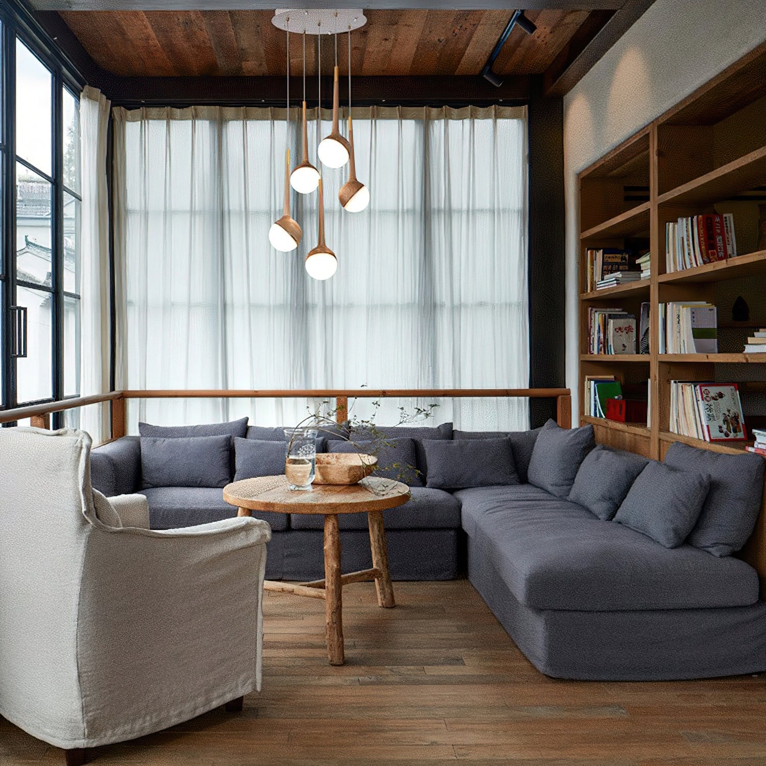 Aurora Chandelier Droplet LED-Neutral Decor