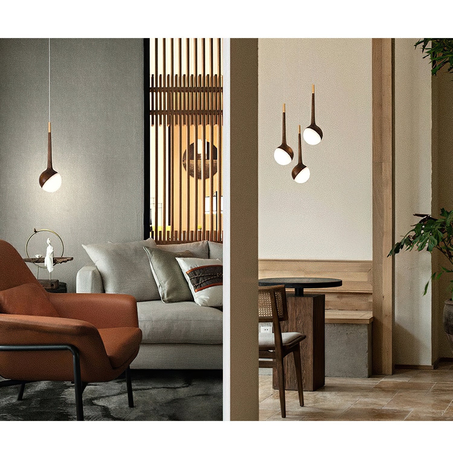 Aurora Chandelier Droplet LED-Neutral Decor