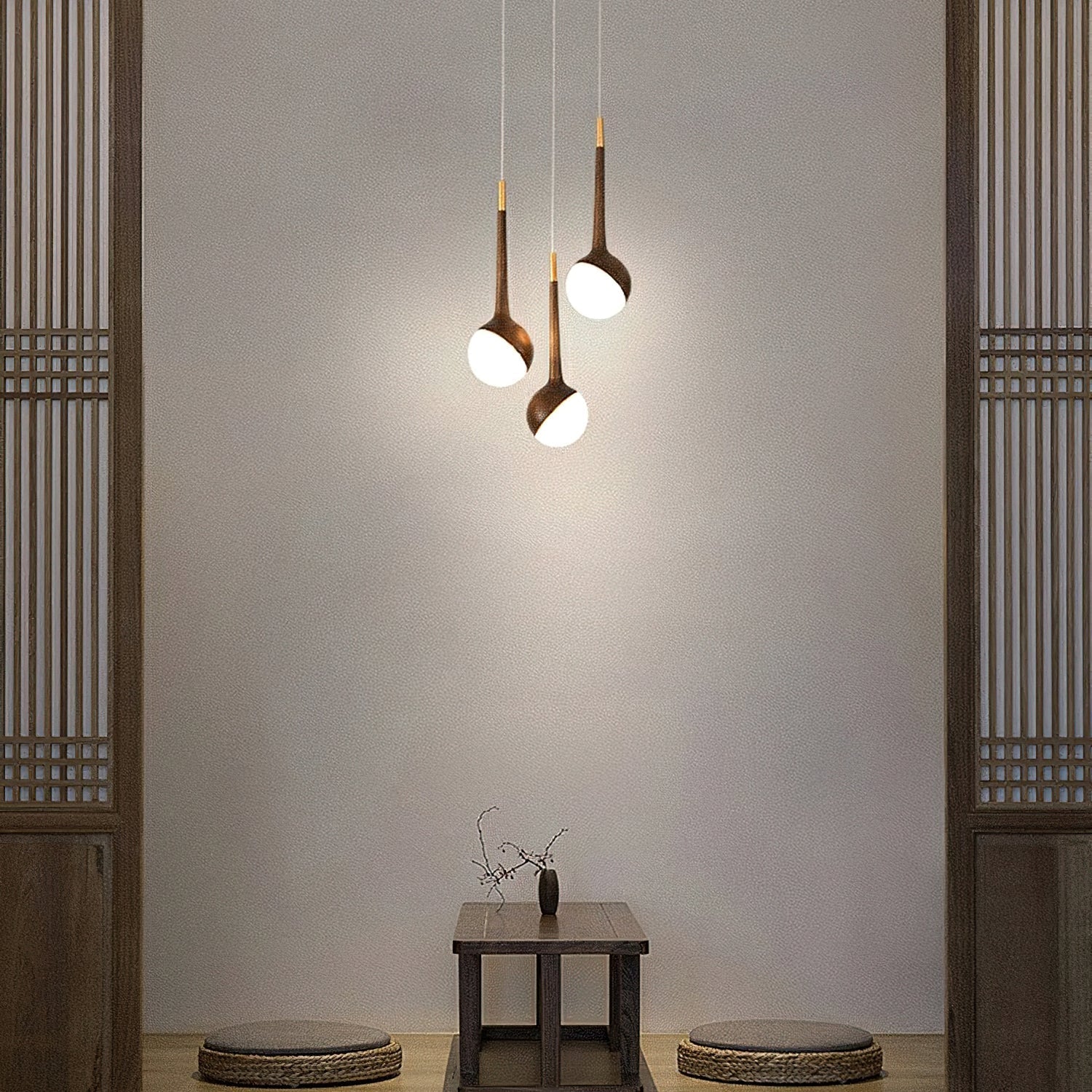 Aurora Chandelier Droplet LED-Neutral Decor