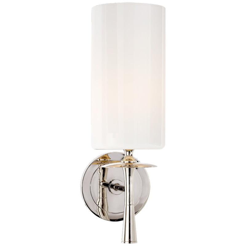 Knight Fabric Glass Wall Lamp-Neutral Decor