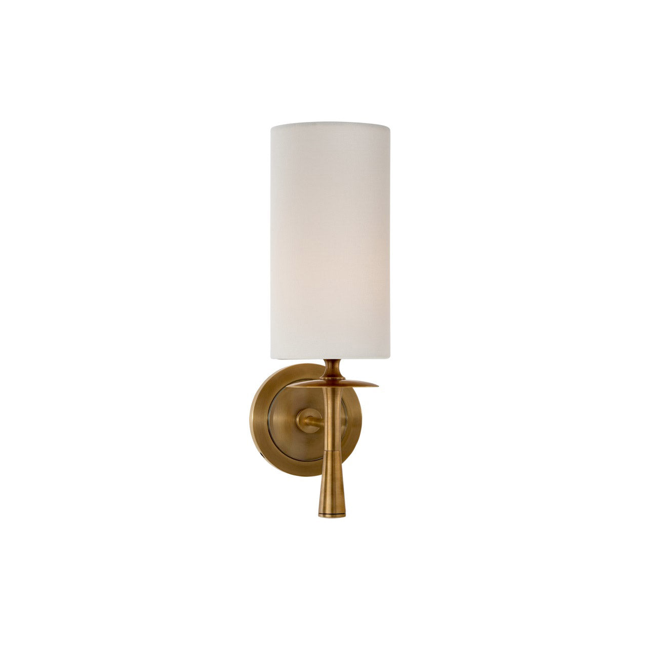 Knight Fabric Glass Wall Lamp-Neutral Decor