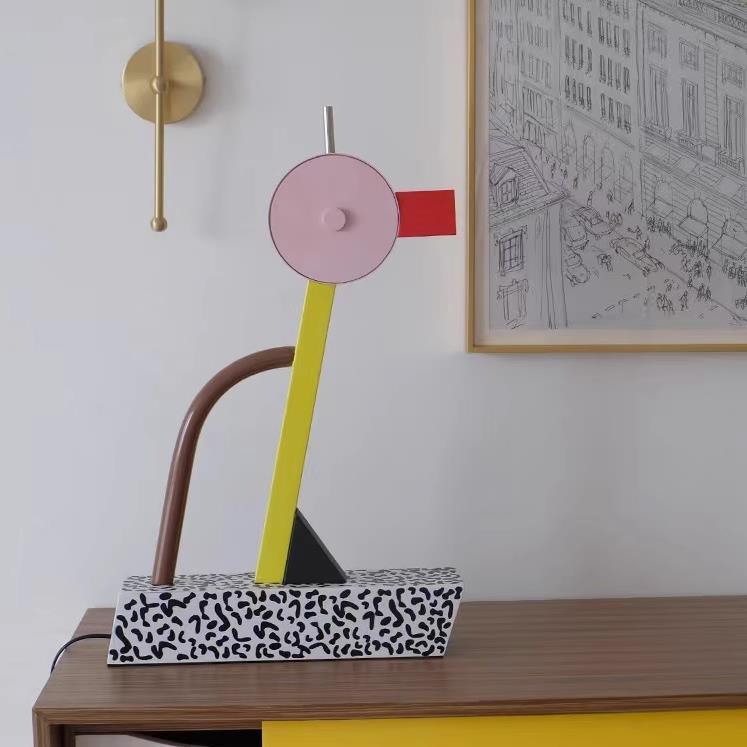 Cior Industrial Table Lamp-Neutral Decor