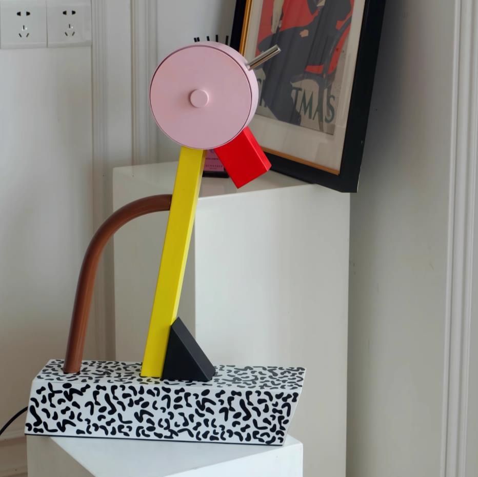 Cior Industrial Table Lamp-Neutral Decor