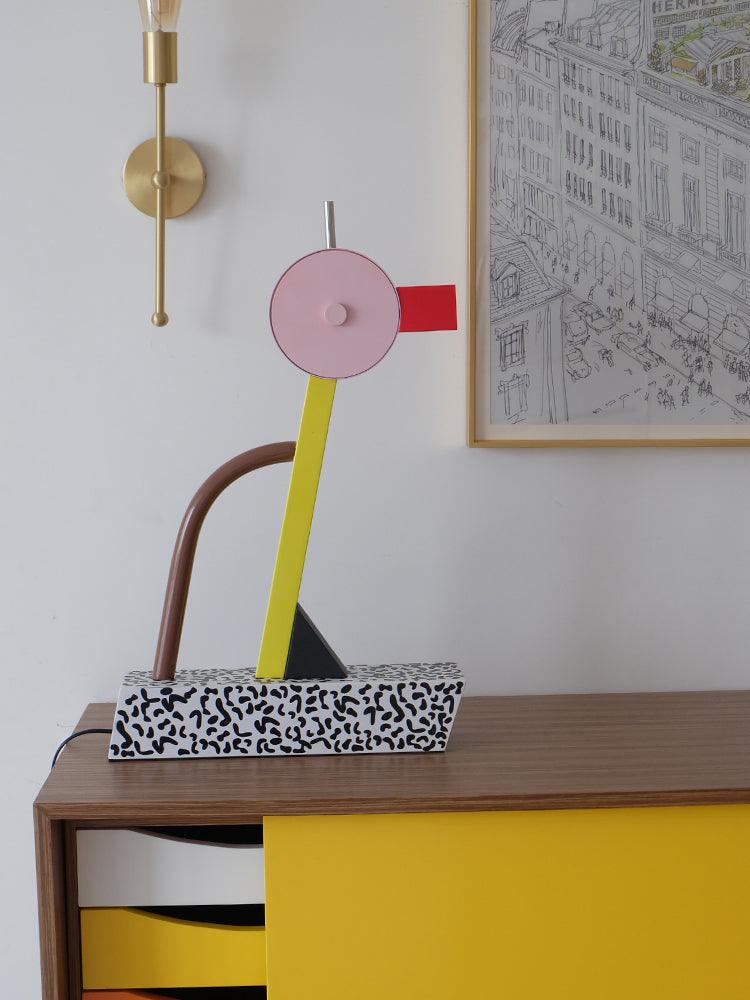 Cior Industrial Table Lamp-Neutral Decor