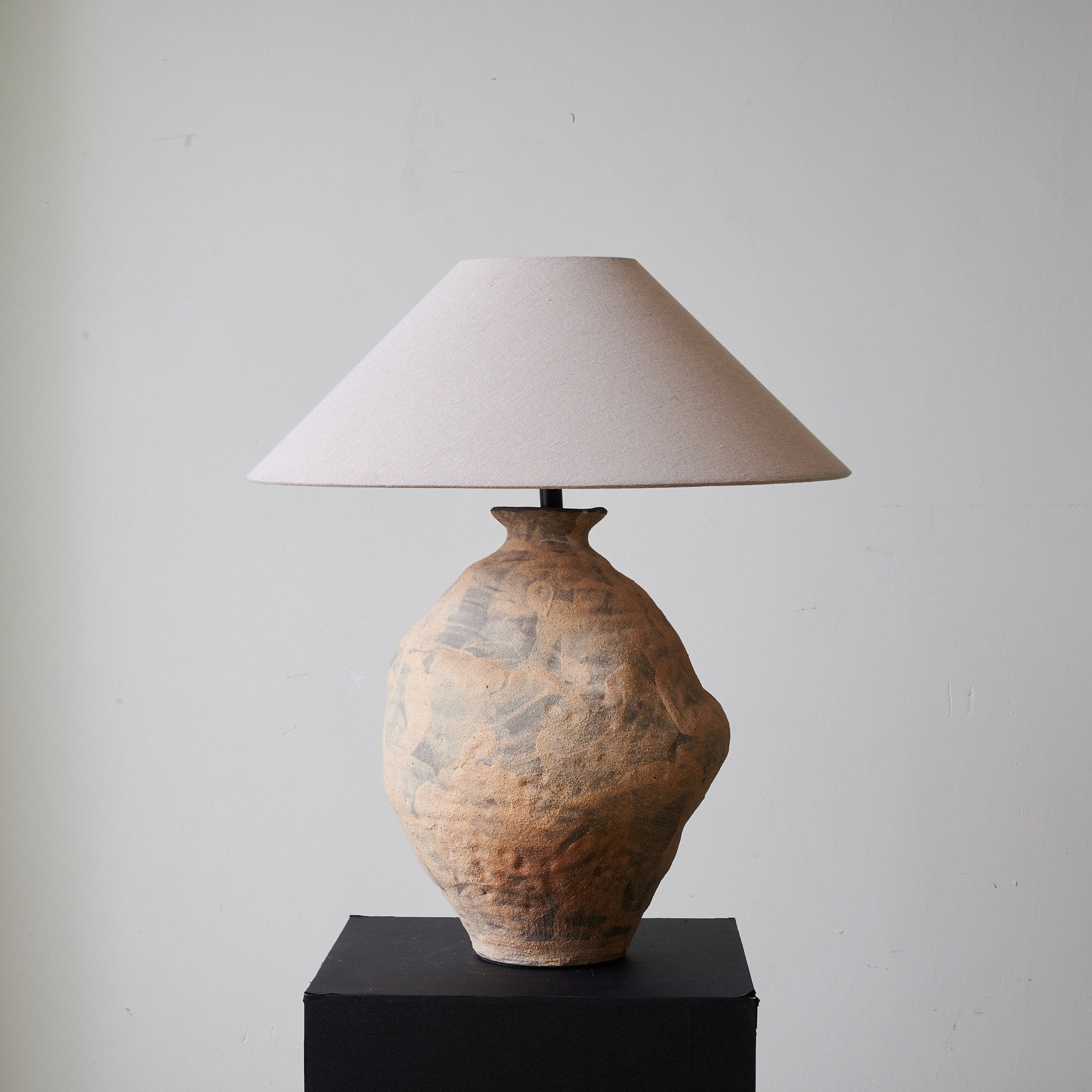 Bria wabi-sabi Ceramics Table Lamp-Neutral Decor