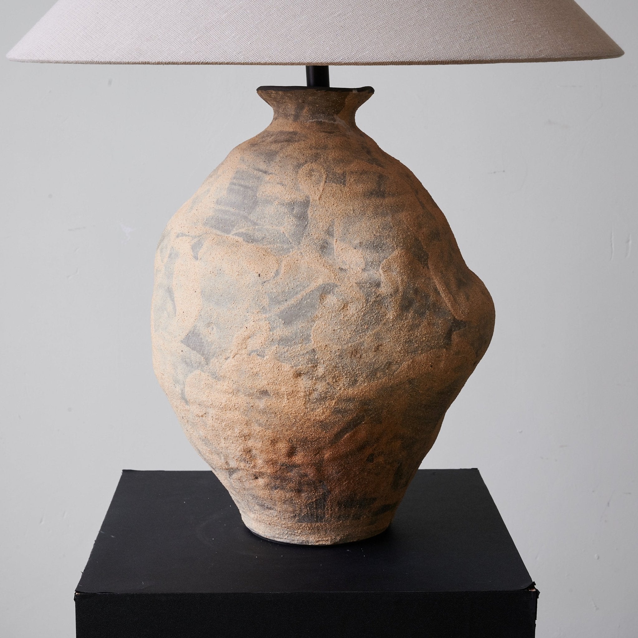 Bria wabi-sabi Ceramics Table Lamp-Neutral Decor