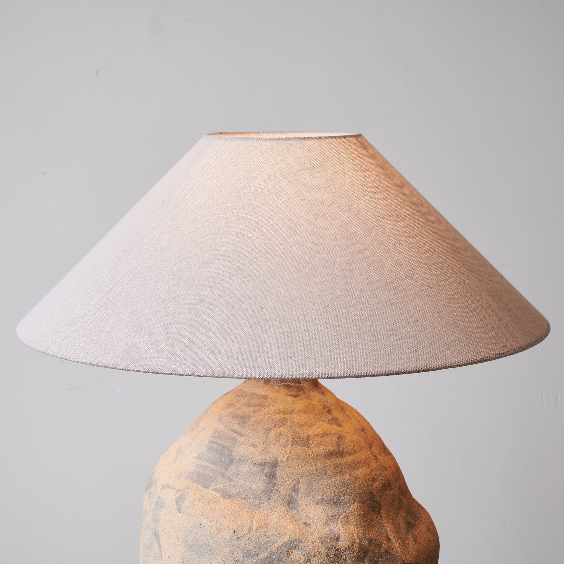 Bria wabi-sabi Ceramics Table Lamp-Neutral Decor