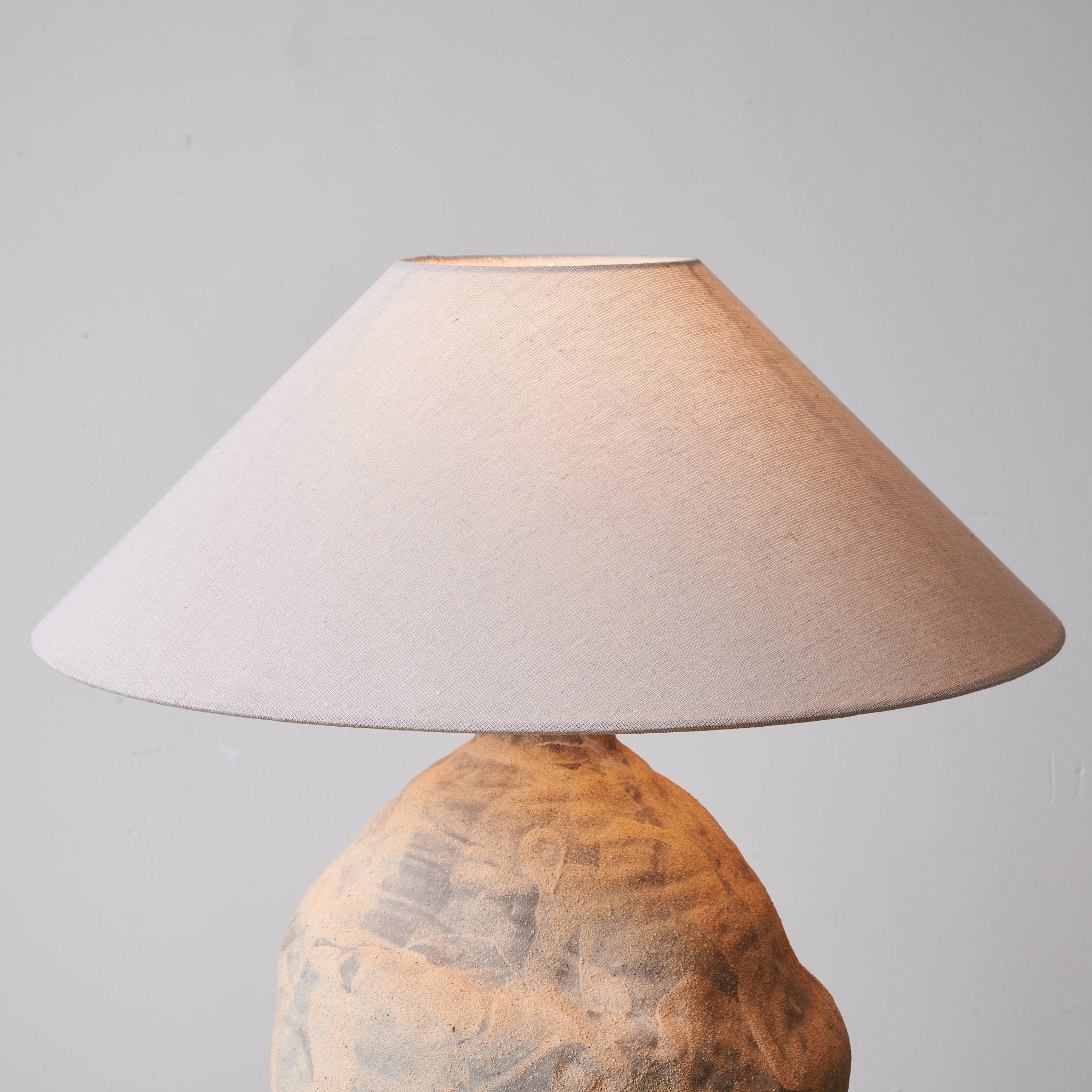 Bria wabi-sabi Ceramics Table Lamp-Neutral Decor