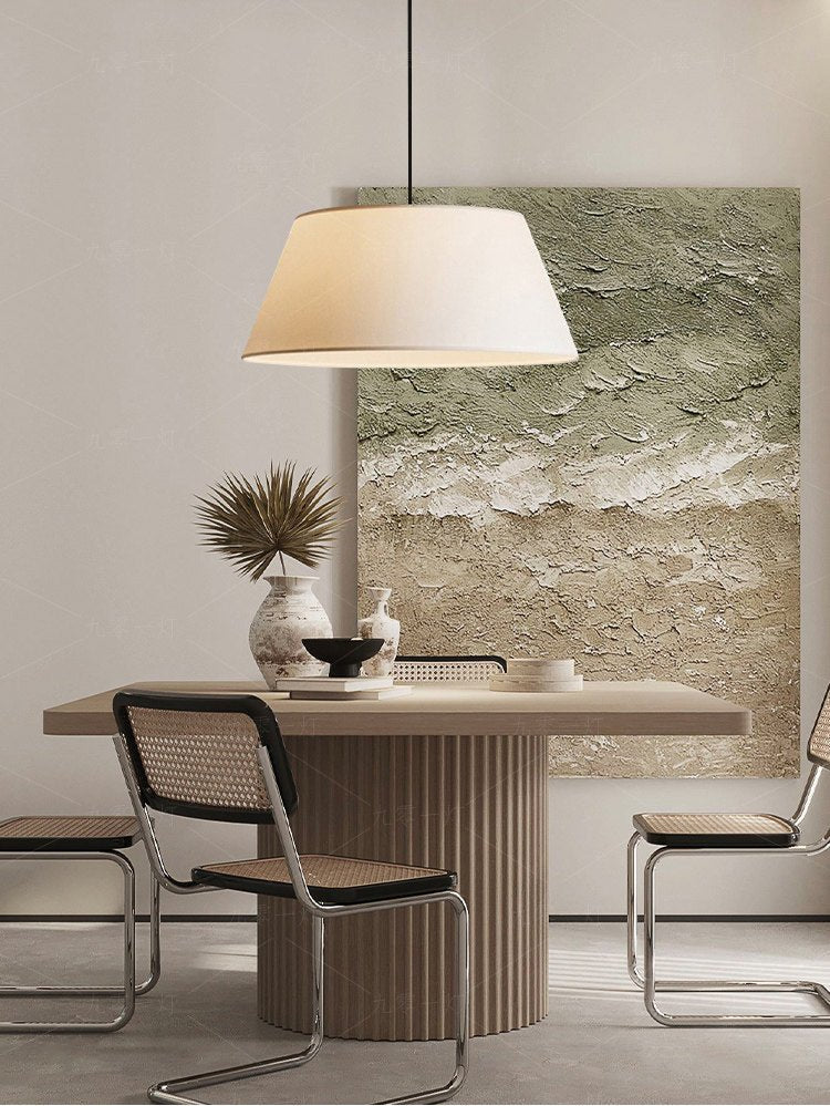 Kestrelwick Tapered Fabric Pendant Light