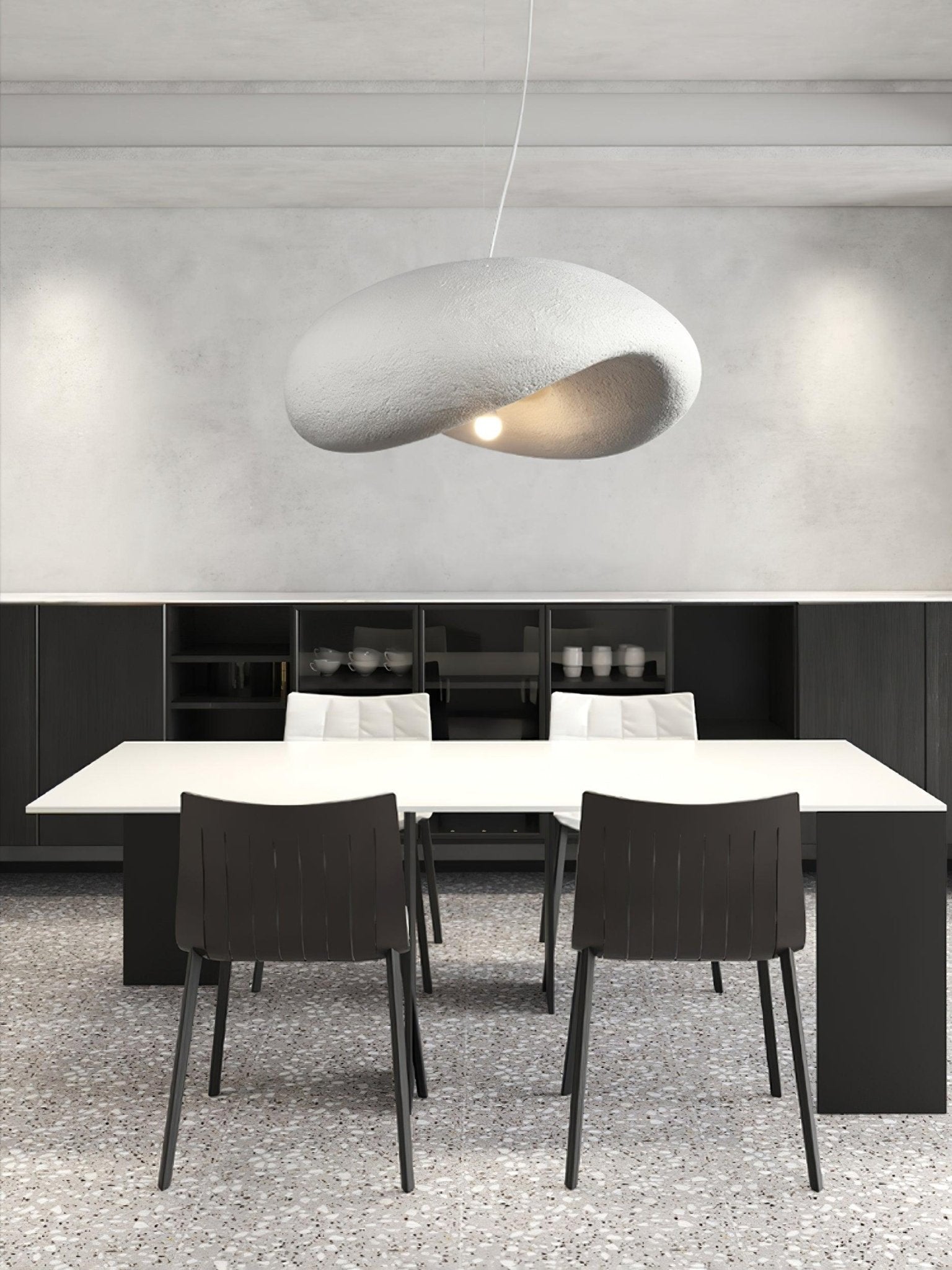 Asora Wabi-Sabi Pendant Lamp-Neutral Decor