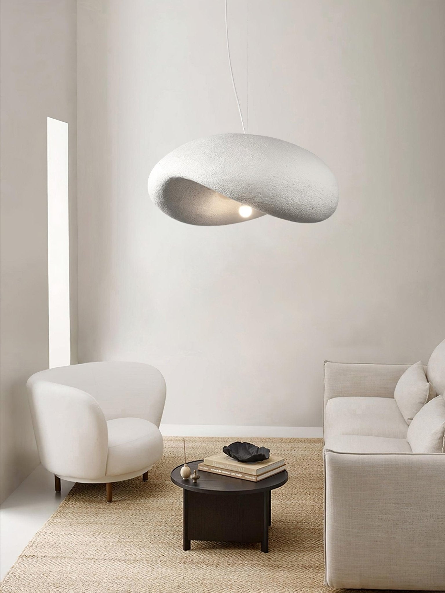 Asora Wabi-Sabi Pendant Lamp-Neutral Decor