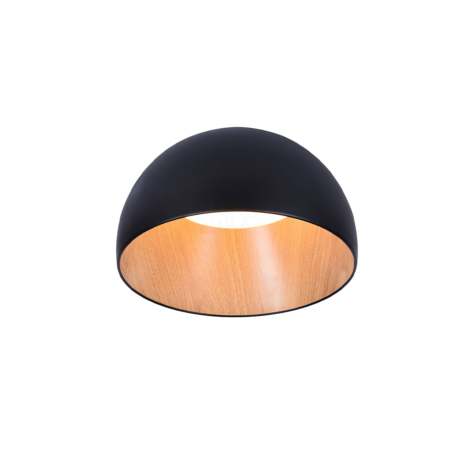 Coda Ceiling Lamp Dome Wood Minimalist-Neutral Decor