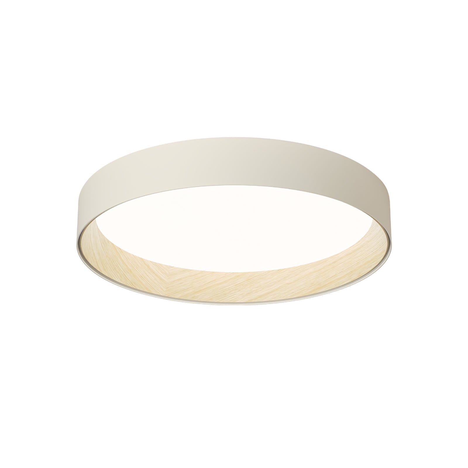 Denvir Modern Minimalist Round Ceiling Lamp-Neutral Decor