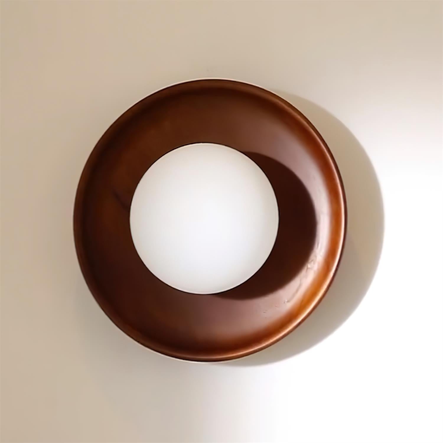Runa Wooden Wall Lamp-Neutral Decor