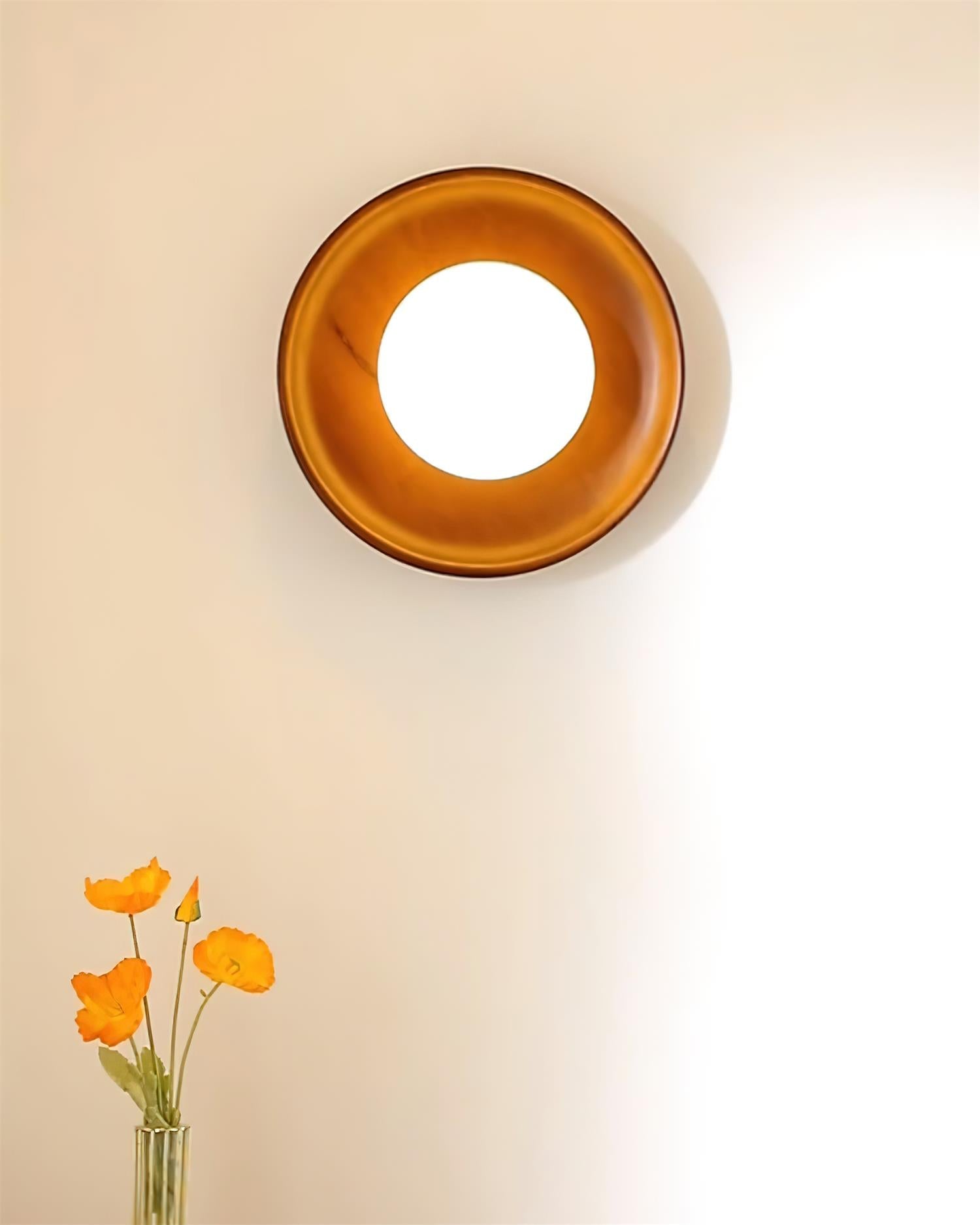 Novin Wooden Wall Lamp