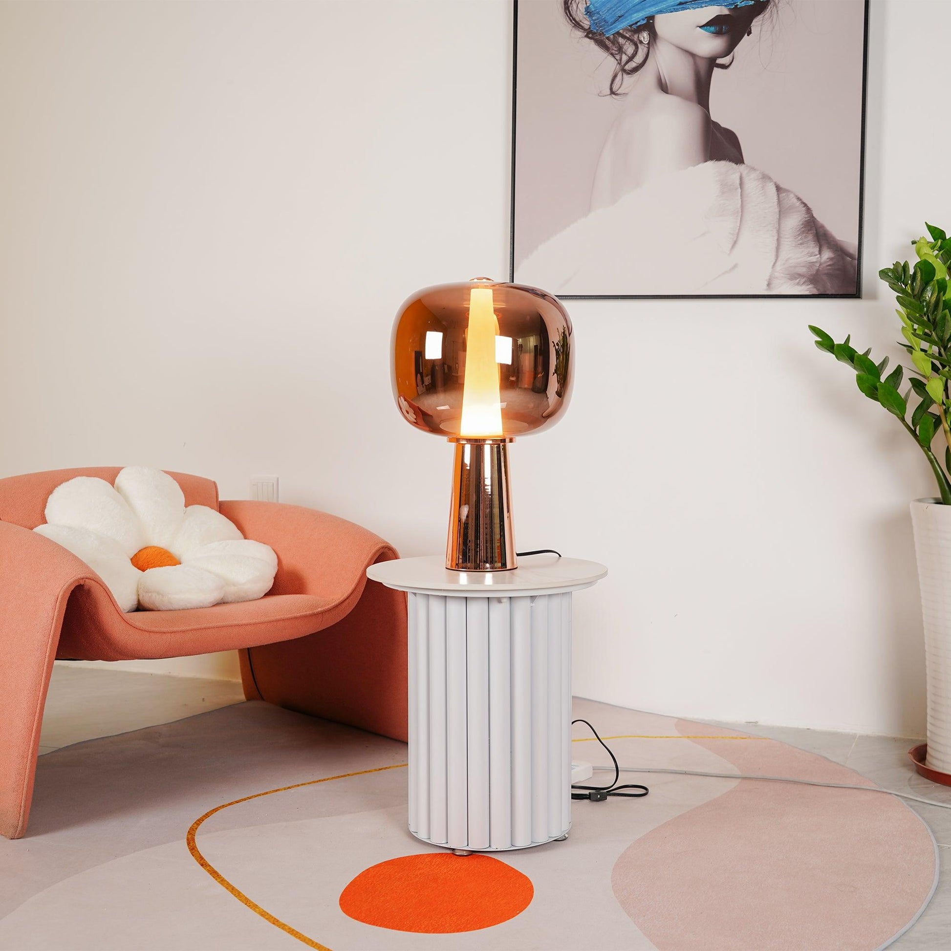 Briq Modern Table Lamp-Neutral Decor