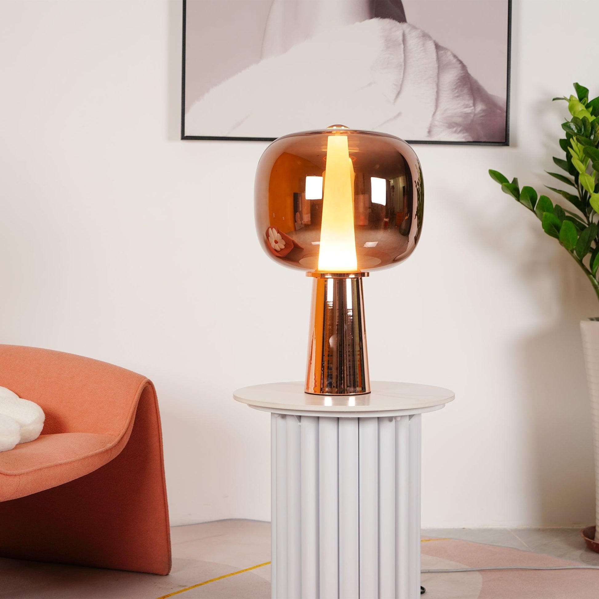 Briq Modern Table Lamp-Neutral Decor