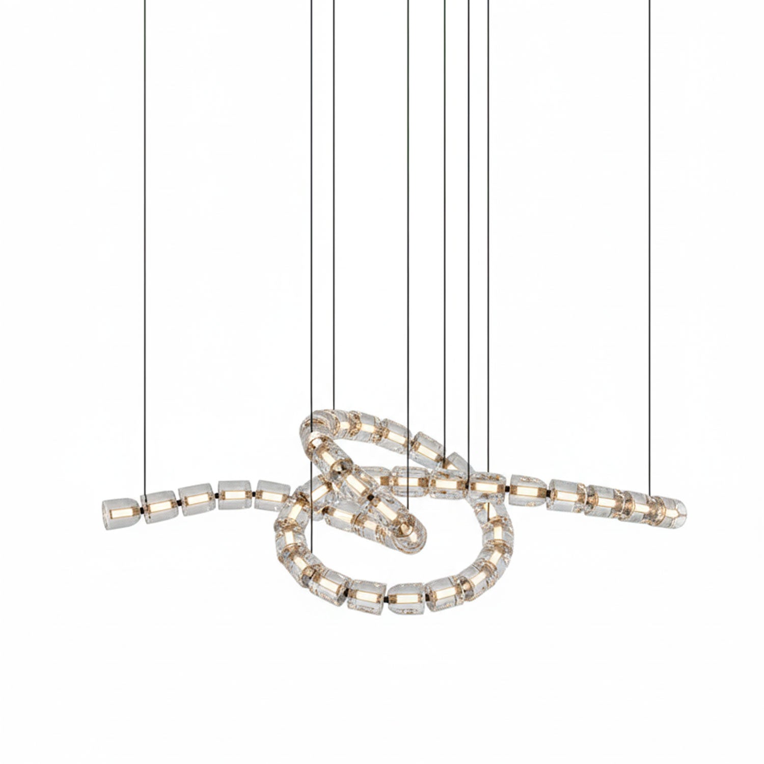 Gabriel Gold Chandelier-Neutral Decor
