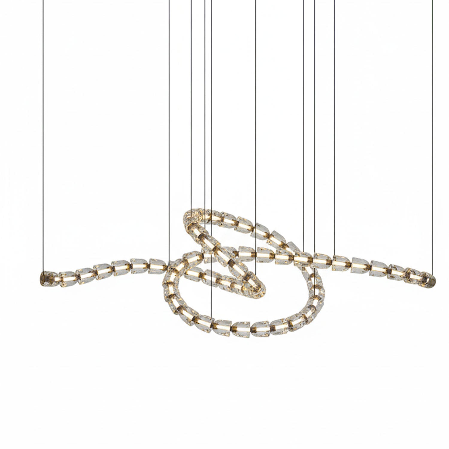 Gabriel Gold Chandelier-Neutral Decor
