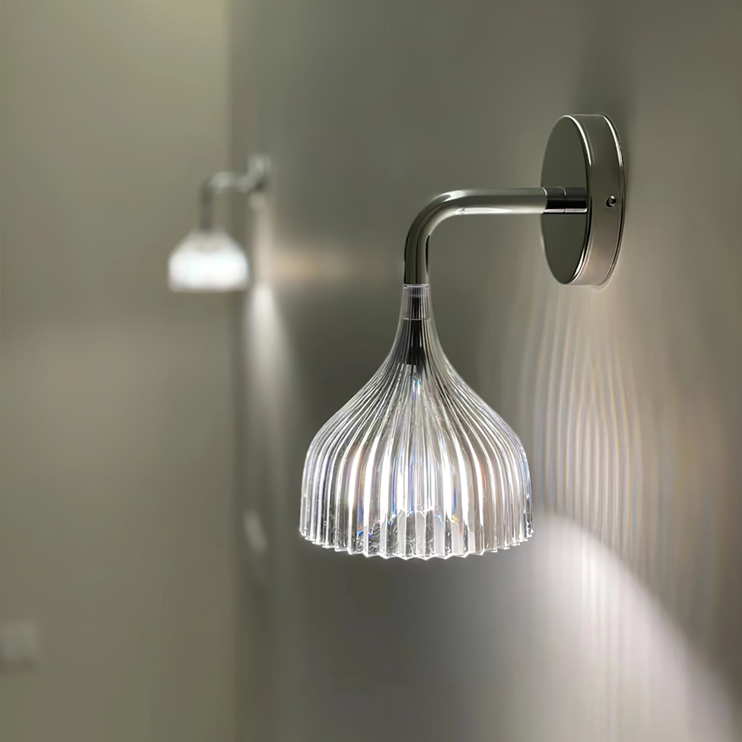 Aurzorus Modern Minimalist Plastic Wall Lamp-Neutral Decor