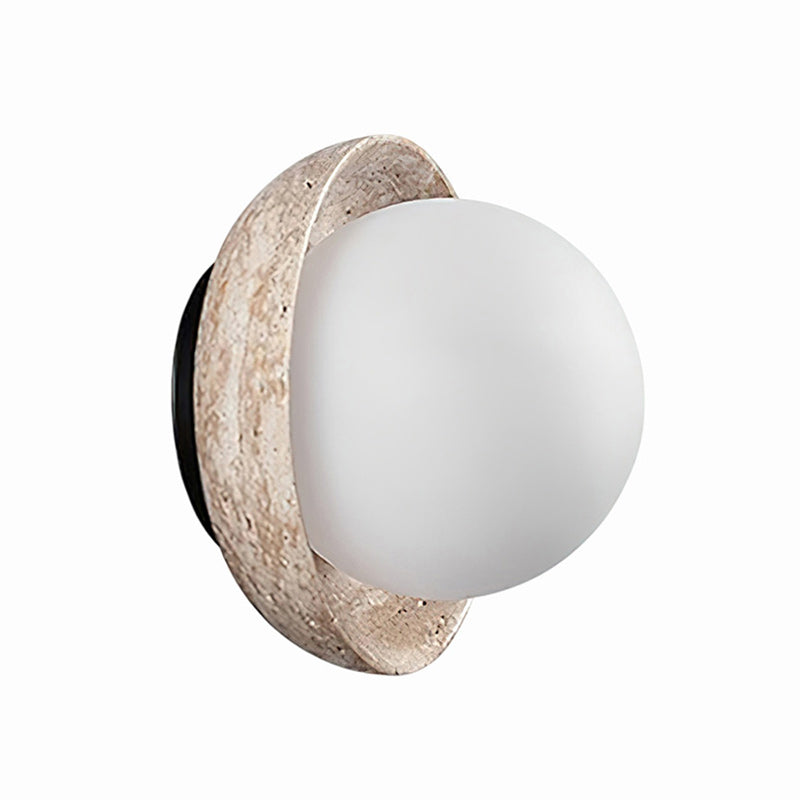 Mica Glass Wall Lamp