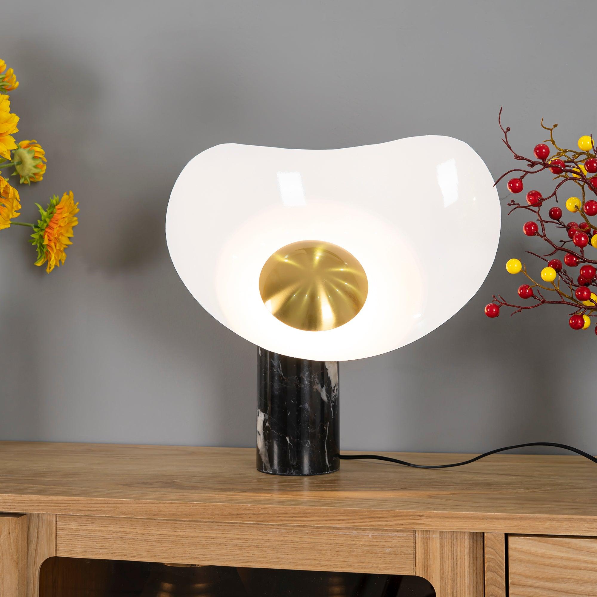 Astelor Modern Marble Table Lamp-Neutral Decor
