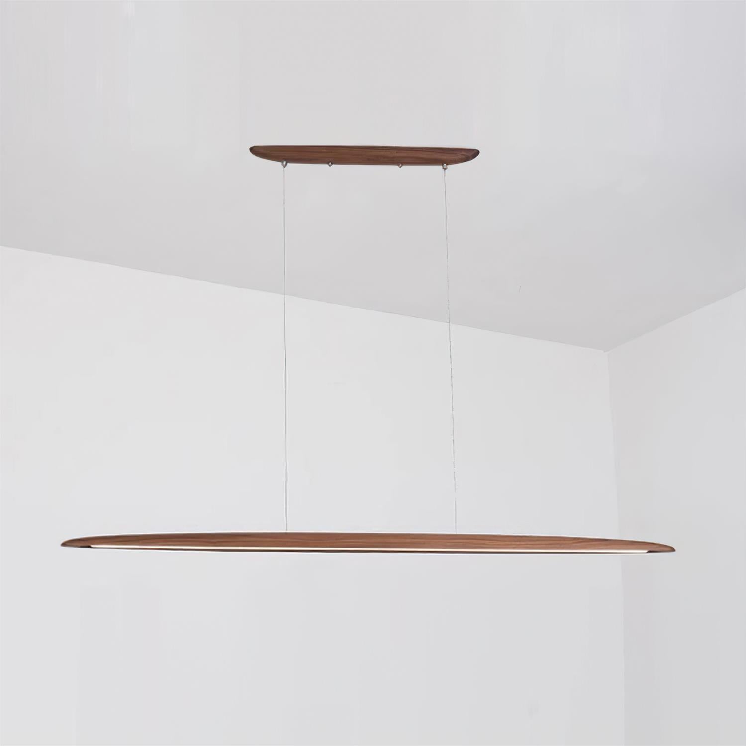 Sorina Pendant Light Linear Wood Minimalist-Neutral Decor