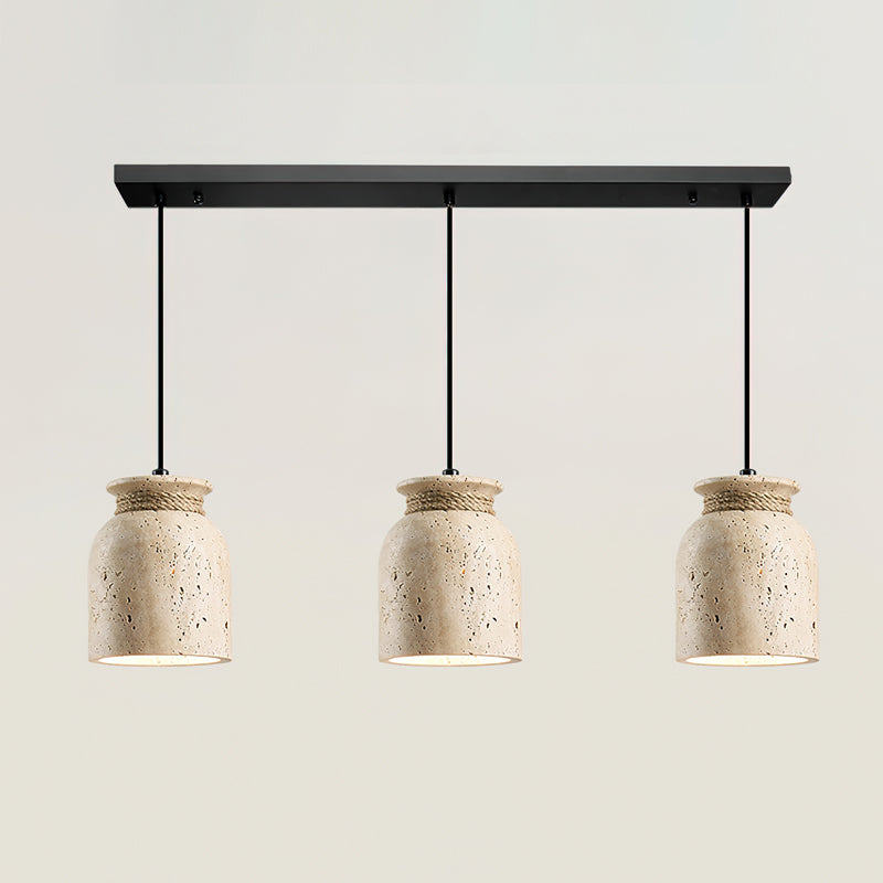 Diagram showing the dimensions of the Easton Pendant Lamp, Model B.