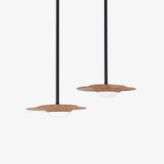 Cesilis Wood Pendant Light-Neutral Decor