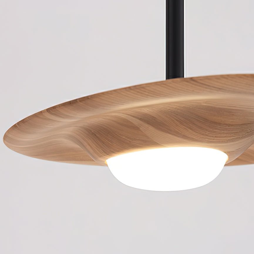 Cesilis Wood Pendant Light-Neutral Decor