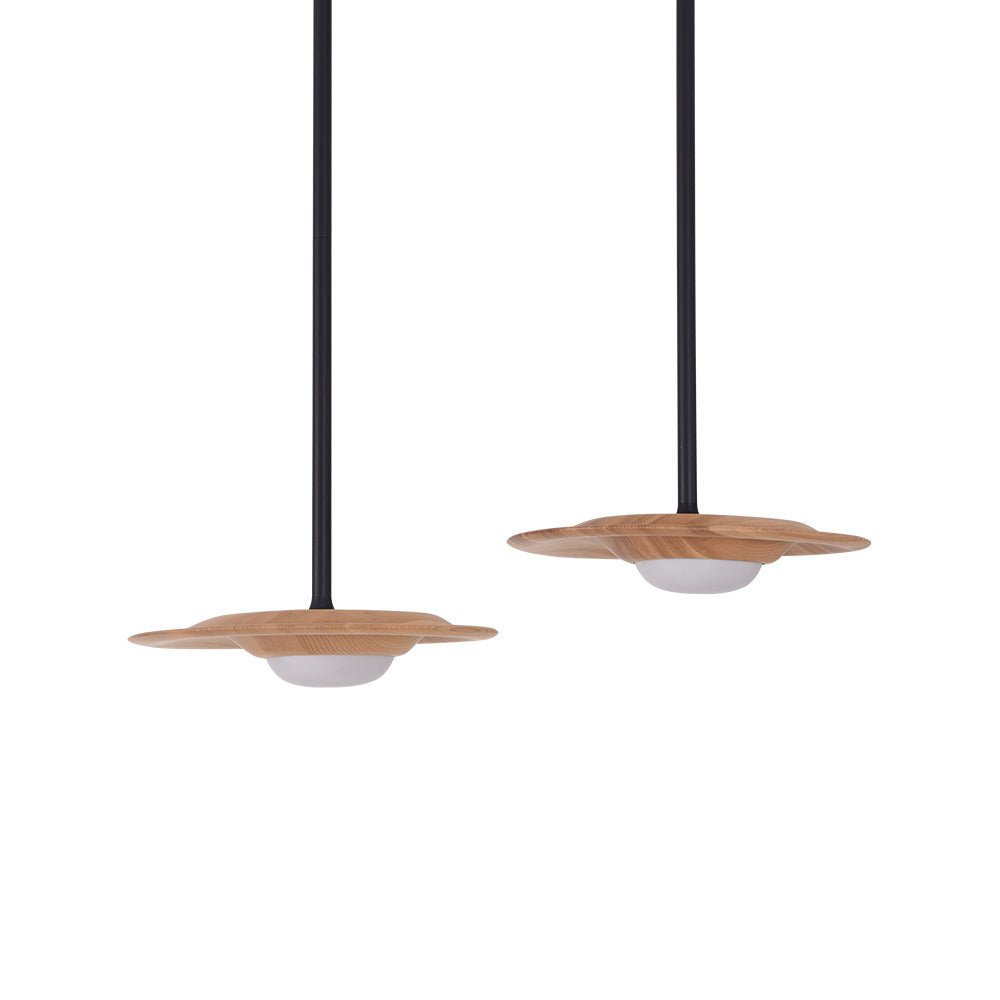Cesilis Wood Pendant Light-Neutral Decor