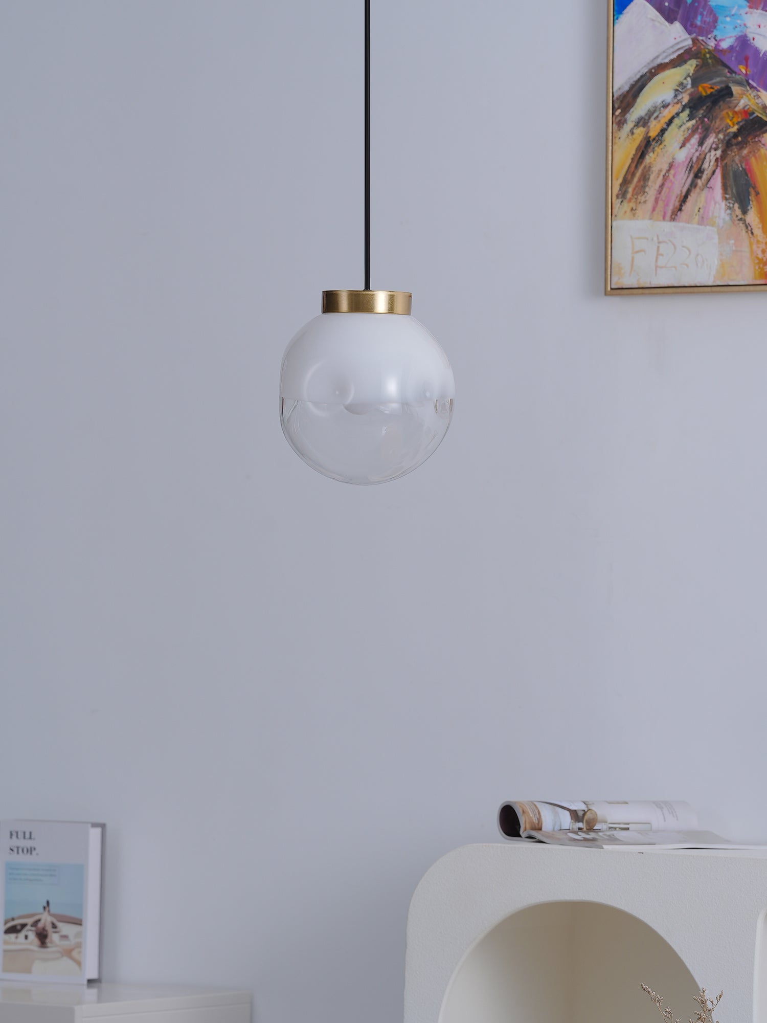 Brandon Modern Peandant Lamp-Neutral Decor