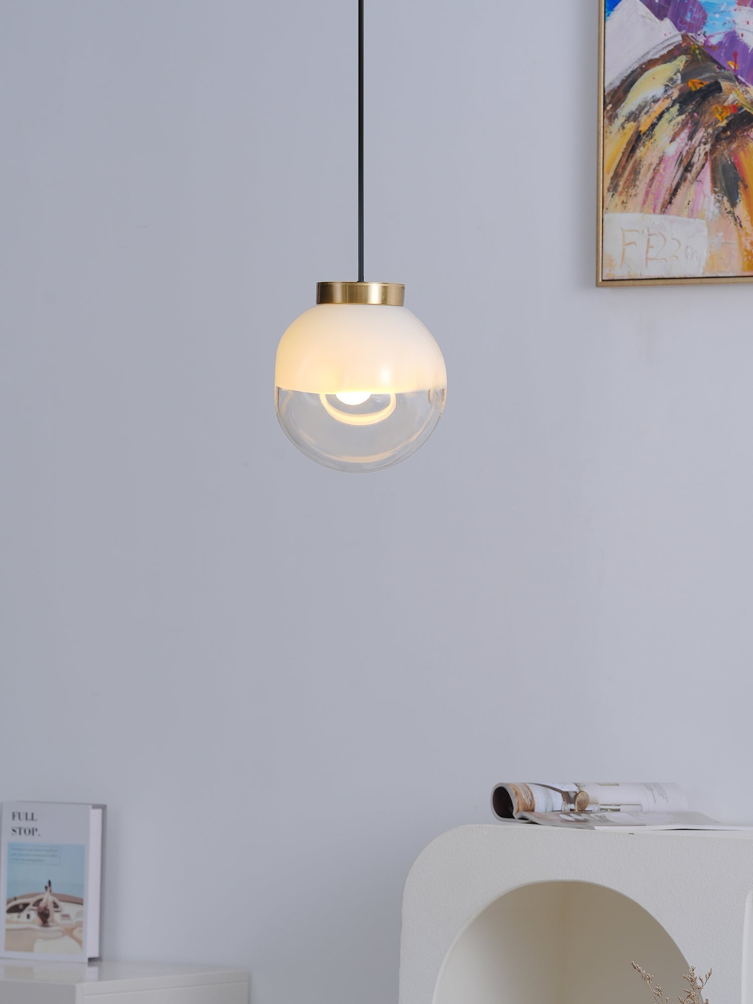 Brandon Modern Peandant Lamp-Neutral Decor