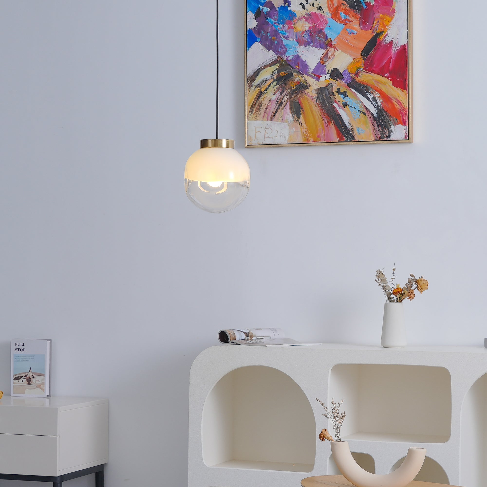 Brandon Modern Peandant Lamp-Neutral Decor