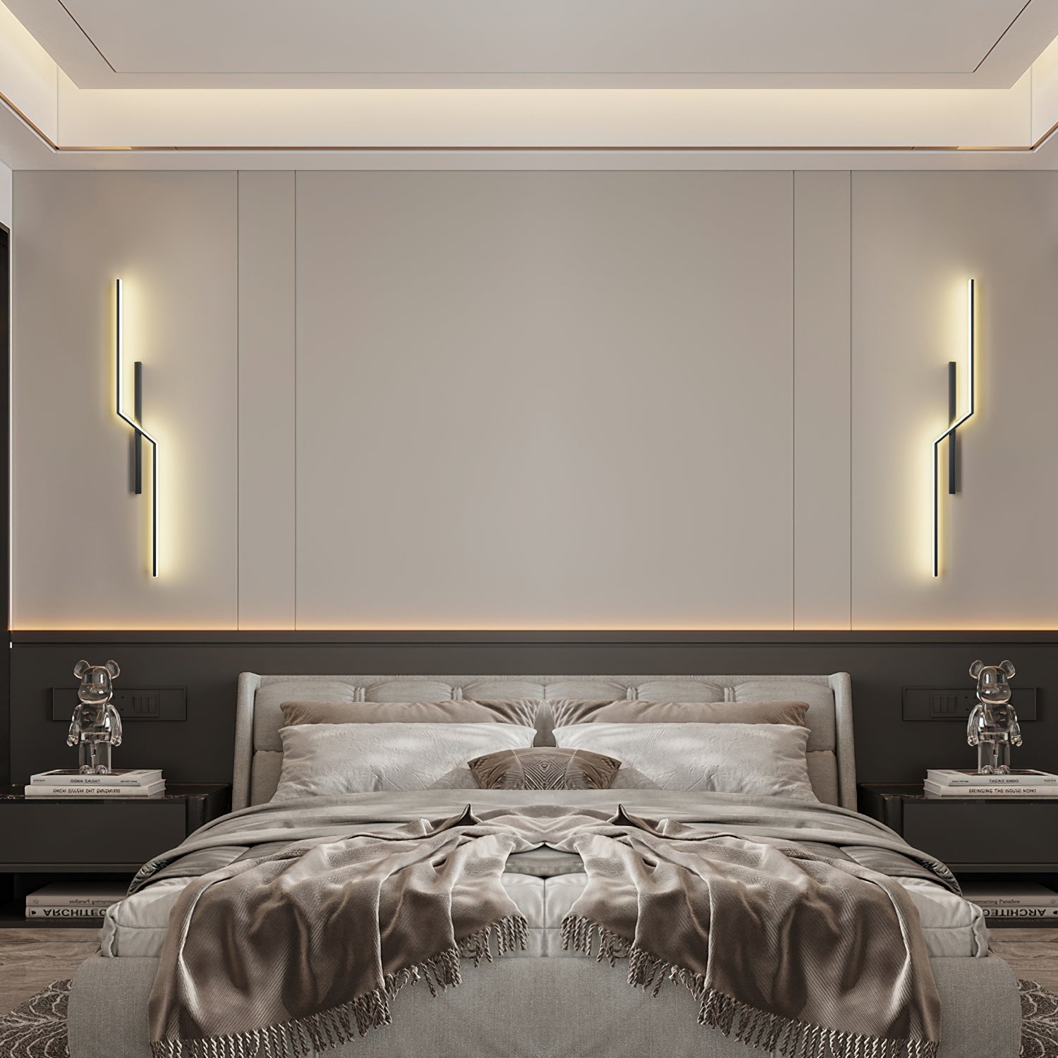 Iraeir Modern Minimalist Wall Light-Neutral Decor