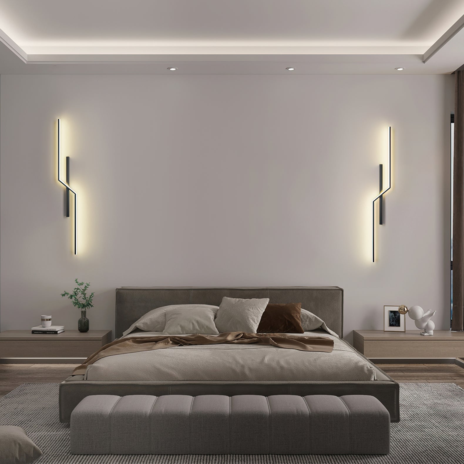 Iraeir Modern Minimalist Wall Light-Neutral Decor