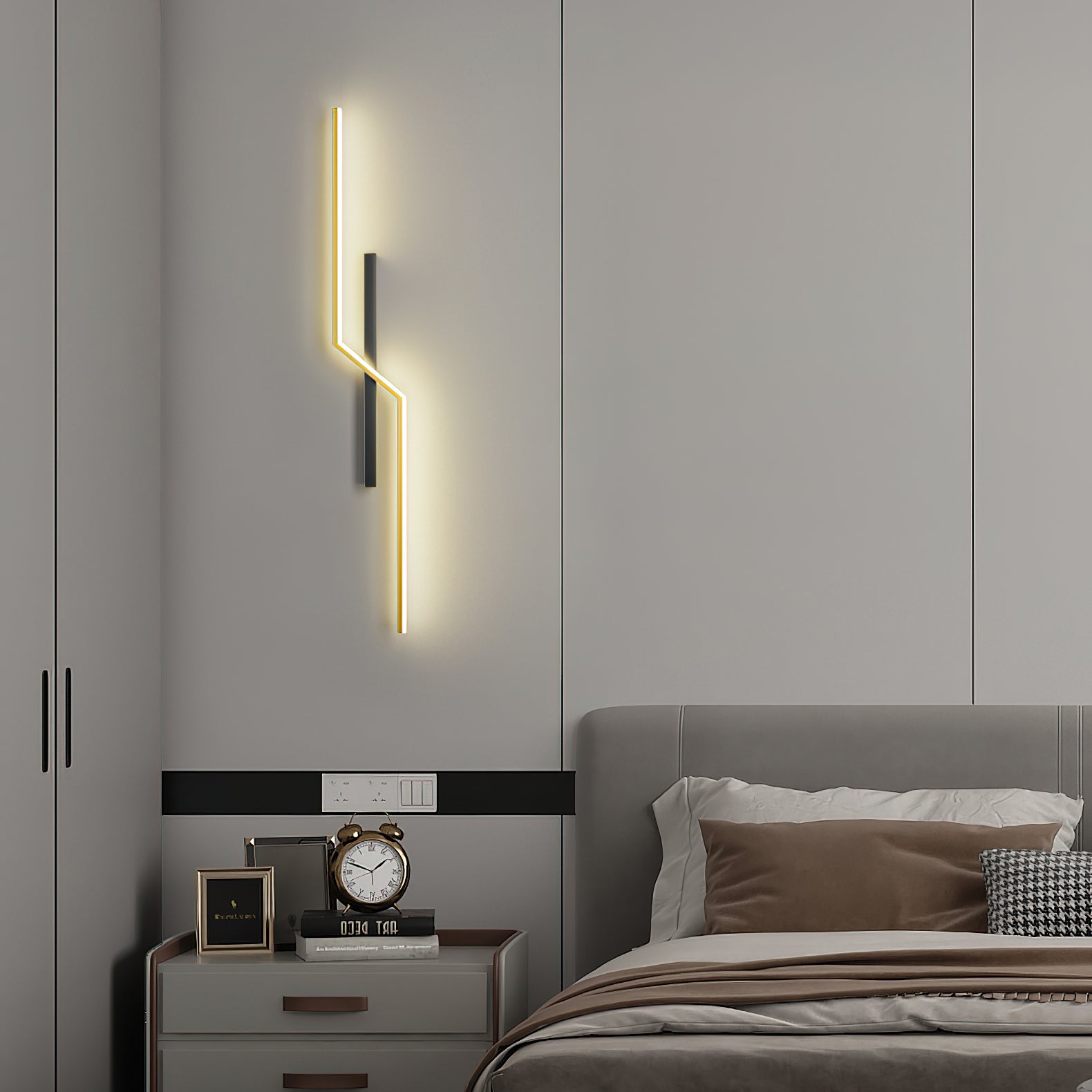 Iraeir Modern Minimalist Wall Light-Neutral Decor